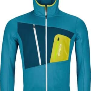 ORTOVOX FLEECE GRID Zip Hoodie